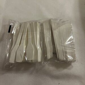 Beauty Consoltant Cosmetic Art Paint Scoops Cream Spoon Applicator Lot Of 48